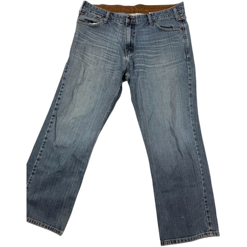 Signature by Levi Strauss & Co. Vintage Straight Jeans Blue Light Wash Denim